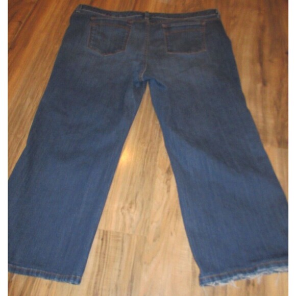 L.L.Bean Favorite Fit Straight Jean Womens 22W Blue High Rise 12 - Picture 4 of 9